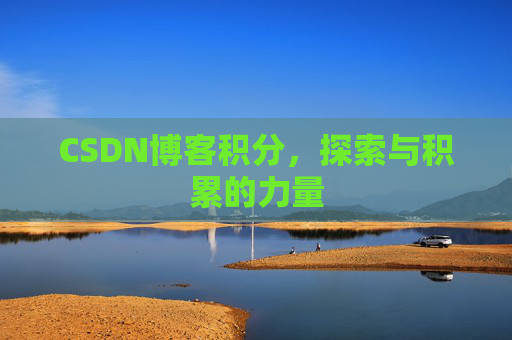 CSDN博客积分，探索与积累的力量